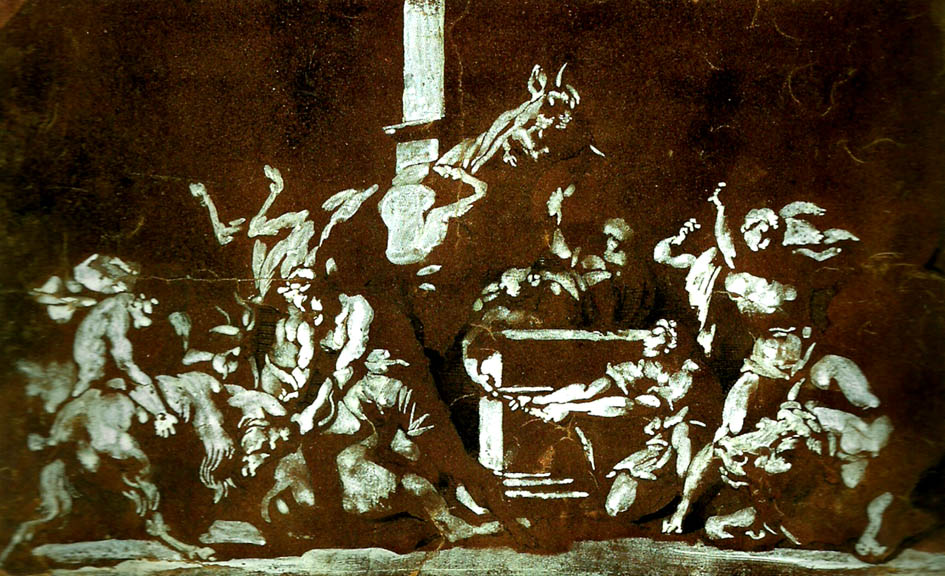 Theodore   Gericault sacrifice antique